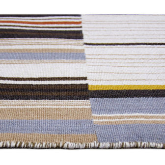 Maak een bed restjes stil Handloom geweven vloerkleed Dakota bruin - Vloerkleden en karpetten  rechtstreeks van de groothandel